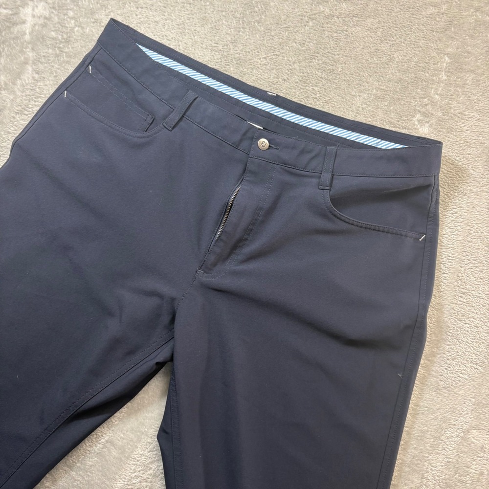 FootJoy‎ Golf Pants Mens 38x30 Navy Blue Athletic Fit Performance Stretch